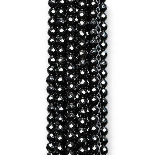 Faceted Black Crystal 04mm