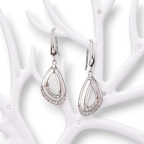 925 Silver Earrings Made in ITALY