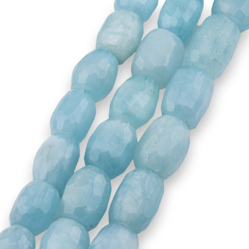 Aquamarine Milk Faceted Stone (ZHZ) 16mm