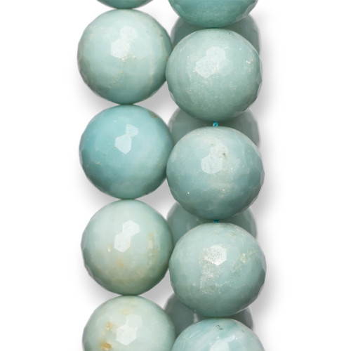 Faceted Amazonite 20mm