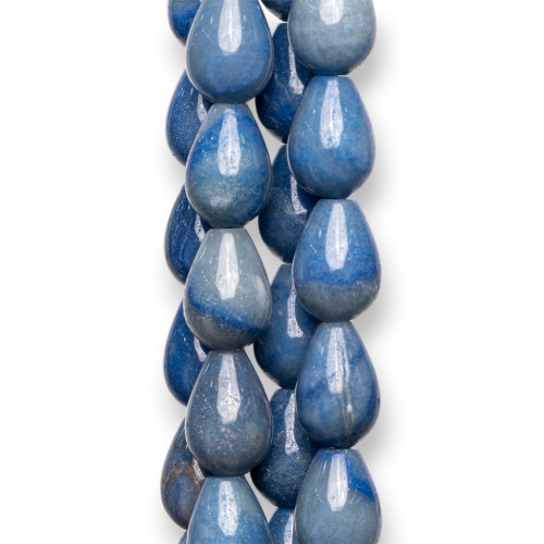 Blue Aventurine Drops 13x18mm