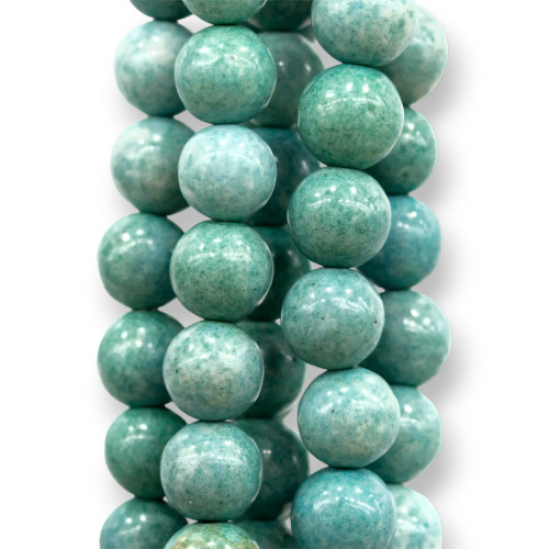 Turquoise Imperial Jasper Round Smooth 10mm