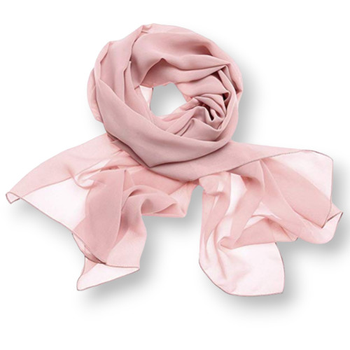 Φουλάρι Silk Feeling 90x180cm 1τμχ Antique Pink