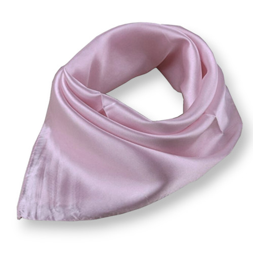 Scarf 90x90cm Single Color 1pc Antique Pink