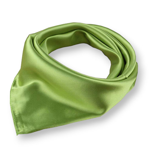 Foulard 90x90cm Monocolore 1pz Verde Acido