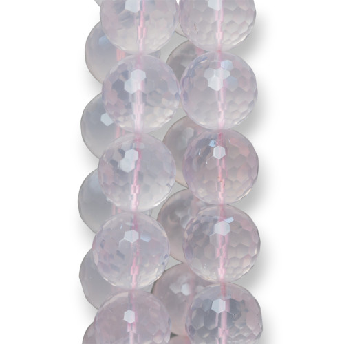 First Choice Rose Quartz Faceted 20mm