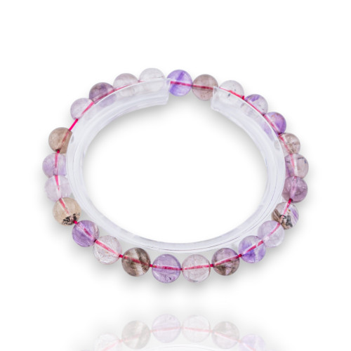 Round Ametrine Bracelet 7mm