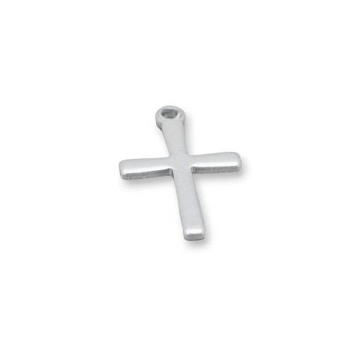 Composant de Pendentif en Acier 316 Pendentif Croix 12x20mm 100pcs