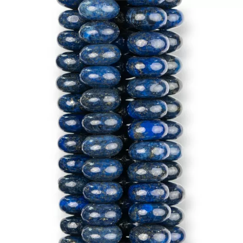 Lapislazzuli Blu Grezzo Rondelle 10x5mm-LAPISLAZZULI BLU GREZZO | Worldofjewel.com