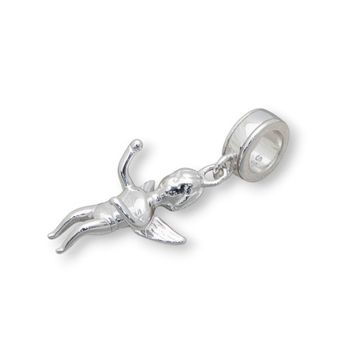 Μενταγιόν Angel Charms Ασήμι 925 Με ρόδιο 5τμχ