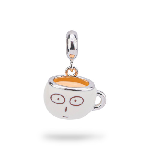 925 Silver Charms Pendants Enamelled Flora Collection 1 pc