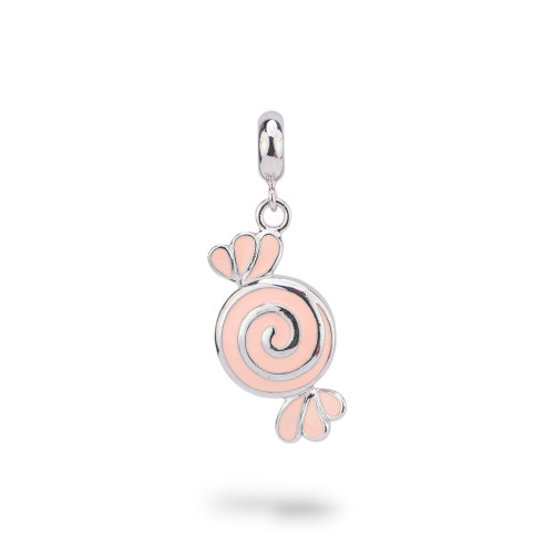 Pendenti Charms Di Argento 925 Smaltati Collezione Flora 1 pz