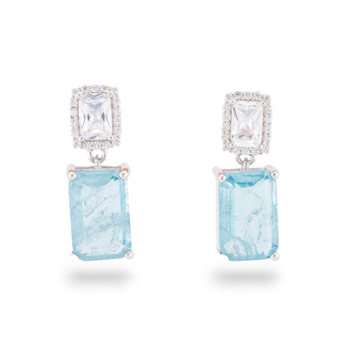 BOUCLES D'OREILLES DE LUXE EN ARGENT 925 | Worldofjewel.com
