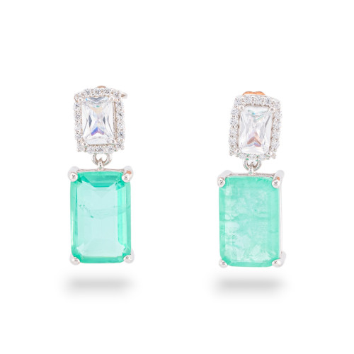 BOUCLES D'OREILLES DE LUXE EN ARGENT 925 | Worldofjewel.com