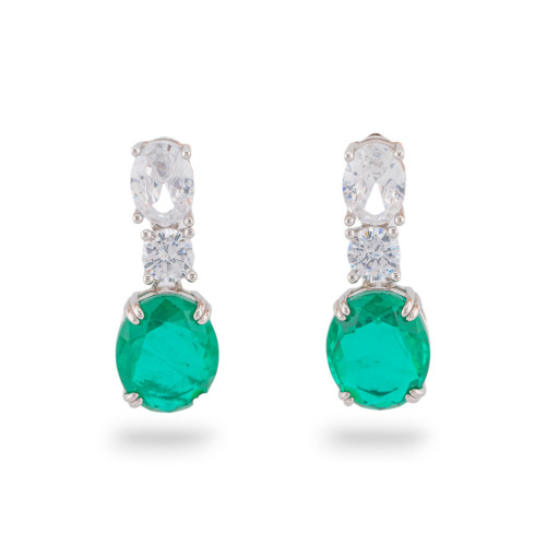 BOUCLES D'OREILLES DE LUXE EN ARGENT 925 | Worldofjewel.com