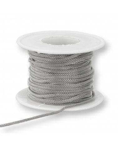 Cobra Stahlgeflechtkette 1,9 mm 10 Meter-CATENE IN ACCIAIO | Worldofjewel.com
