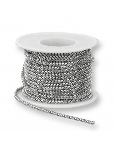 Chaîne à mailles en acier Cobra 1,9 mm 10 mètres MOD2-CHAÎNES COBRA | Worldofjewel.com