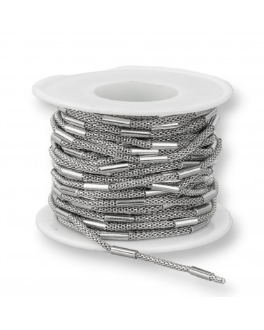 Cobra Steel Mesh Αλυσίδα Με Κύλινδρο 2,5mm 10 Μέτρα-CATENE IN ACCIAIO | Worldofjewel.com