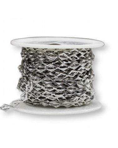 Cadena Acero Liso Perforada Diamante 05x09mm 5 Metros-CATENE IN ACCIAIO | Worldofjewel.com