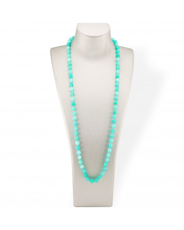 Bijoux Charleston Collier De Pierres Semi-précieuses Nouées 8mm 120cm Chryso Vert Jade-COLLIER PIERRES DURES | Worldofjewel.com