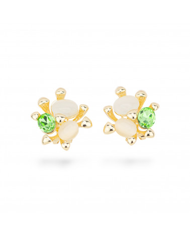 Orecchini Bijoux Smaltato Collezione Isabella 1 Coppia-BRONZO CRYSTAL | Worldofjewel.com