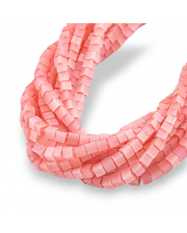 Cube Oeil de Chat 4mm Rose-ŒIL DE CHAT | Worldofjewel.com