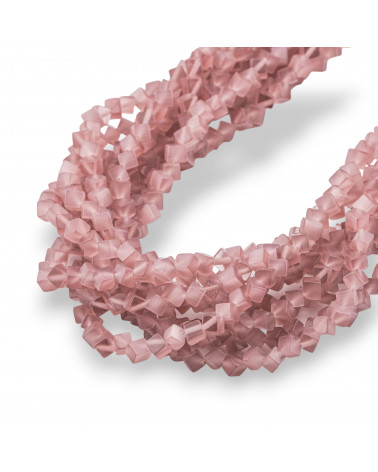 Poudre Cube Diagonal Oeil de Chat 4mm-ŒIL DE CHAT | Worldofjewel.com