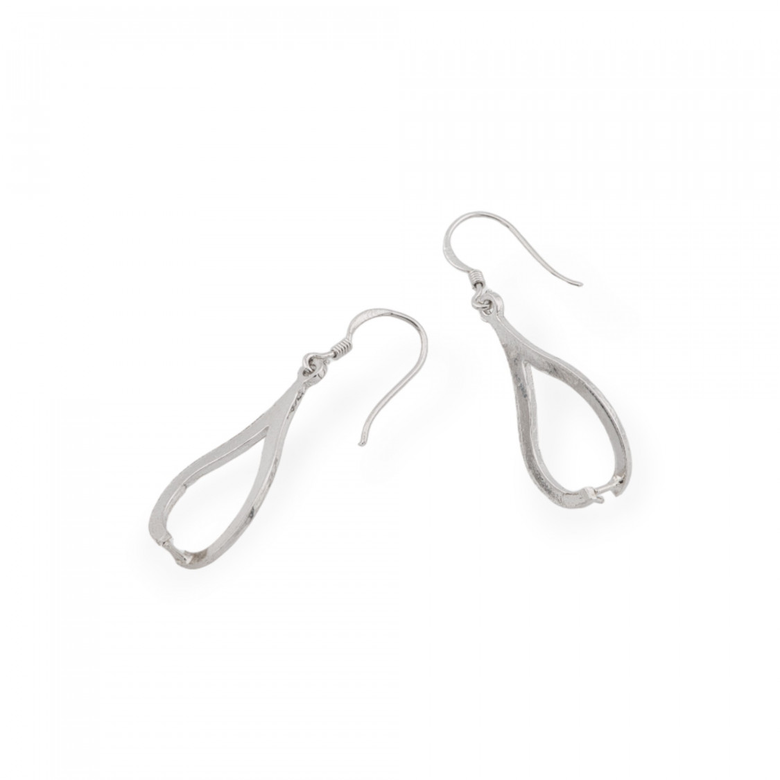 Base Per Orecchini Di Argento 925 Monachella Con Gancio 11x36mm 3 Paia Rodiato-BASI DI ARGENTO 925 | Worldofjewel.com