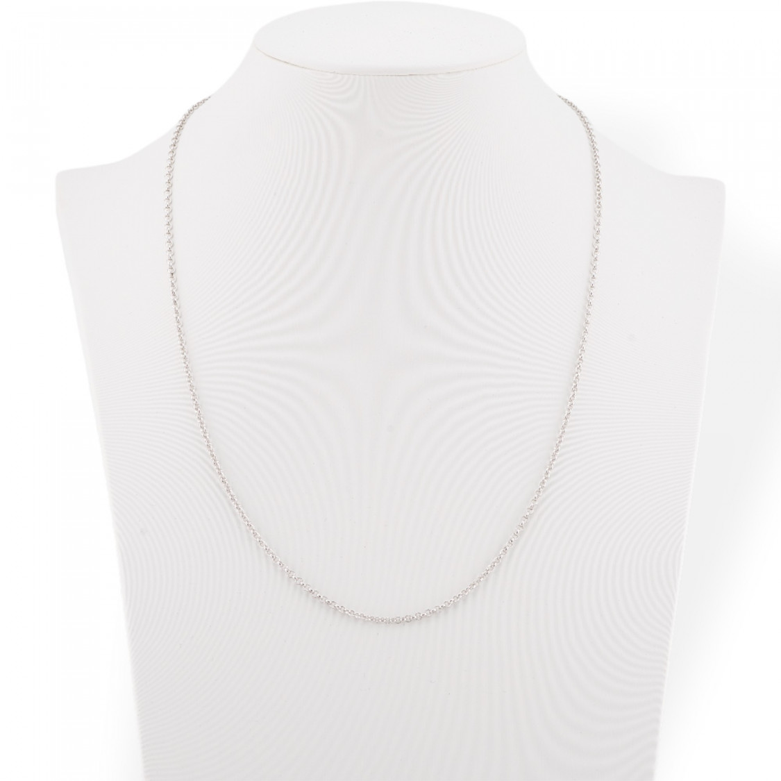 Catena Di Argento 925 Con Chiusura Rolo' 2mm 46cm 1pz Rodiato-COLLANE DI ARGENTO 925 | Worldofjewel.com