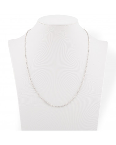 Catena Di Argento 925 Con Chiusura Rolo' 2mm 46cm 1pz Rodiato-COLLANE DI ARGENTO 925 | Worldofjewel.com