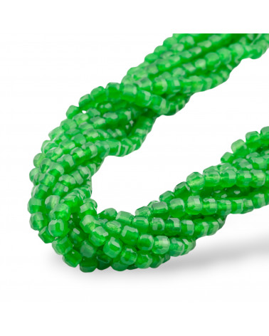 Cube de jade émeraude transparente taille diamant 4,5 mm-JADE ÉMERAUDE | Worldofjewel.com