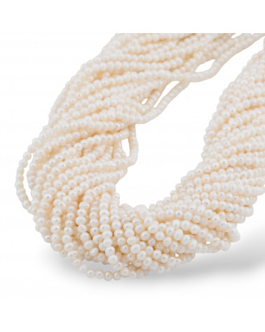 Perle Di Fiume Microperle 3,5-4mm A+ Bianco-MICROPERLE | Worldofjewel.com