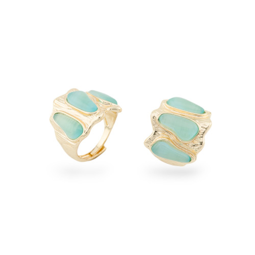 ANILLOS DE BRONCE Y OJO DE GATO | Worldofjewel.com