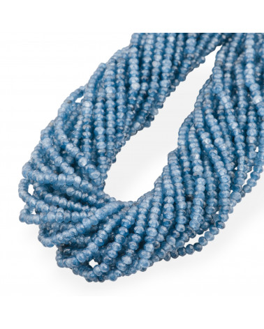 Giada Linea Economica Rondelle Sfaccettate 3,5x2,5mm Blu-GIADA | Worldofjewel.com