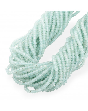 Giada Linea Economica Rondelle Sfaccettate 3,5x2,5mm Verde Ghiaccio-GIADA | Worldofjewel.com