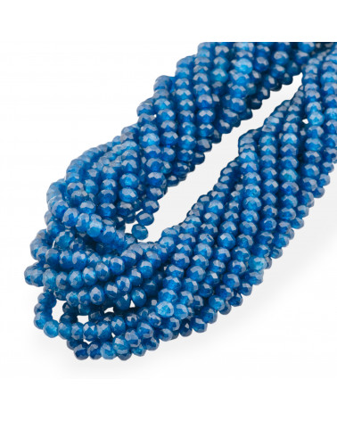 Giada Linea Economica Rondelle Sfaccettate 4x3mm Blu Trasparente-GIADA | Worldofjewel.com
