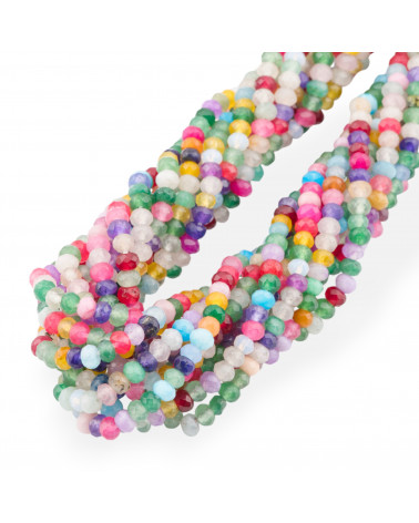 Giada Linea Economica Rondelle Sfaccettate 4x3mm Mix-GIADA | Worldofjewel.com