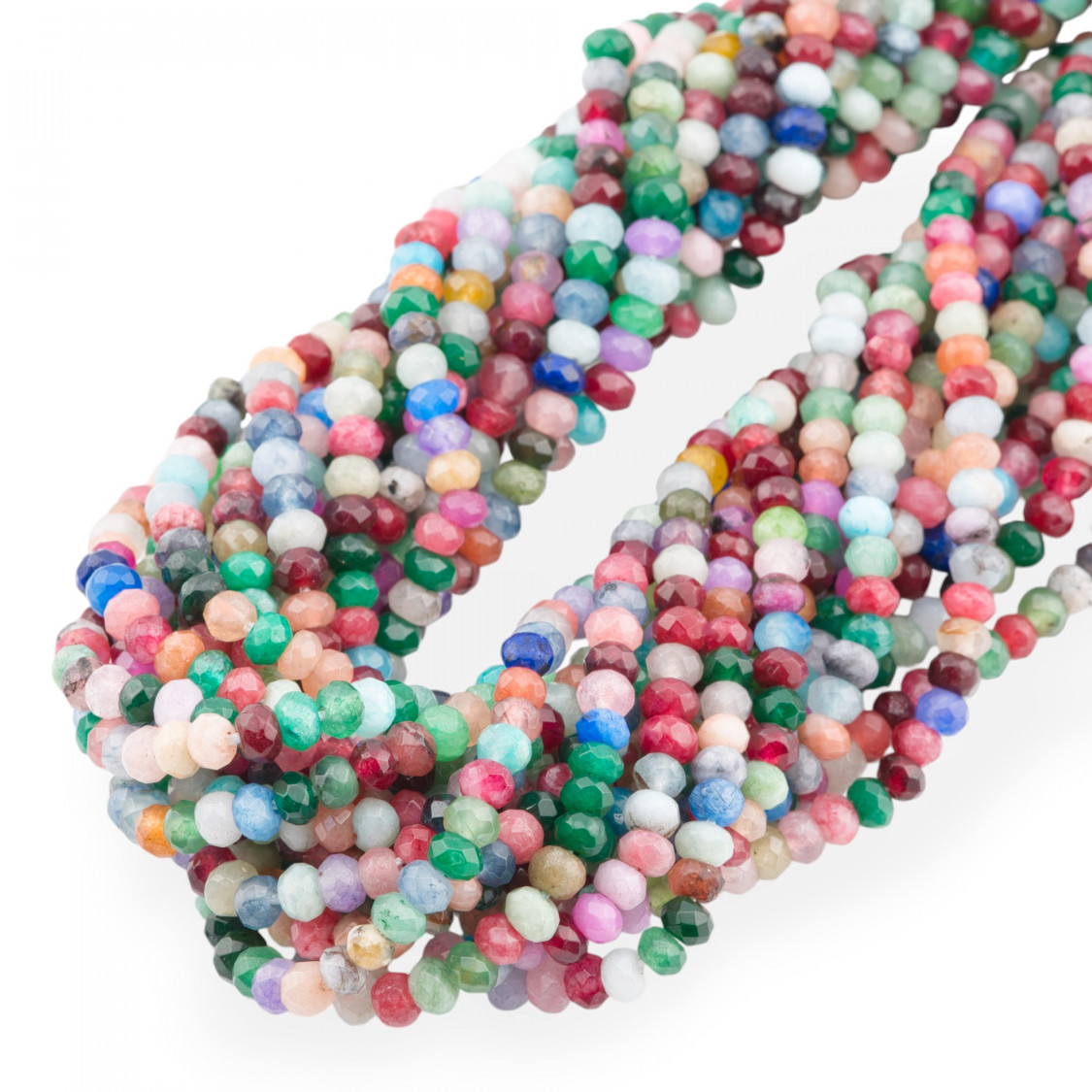 Giada Linea Economica Rondelle Sfaccettate 4x3mm Mix2-GIADA | Worldofjewel.com