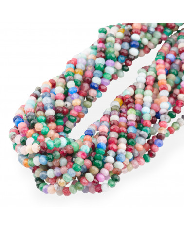 Giada Linea Economica Rondelle Sfaccettate 4x3mm Mix2-GIADA | Worldofjewel.com