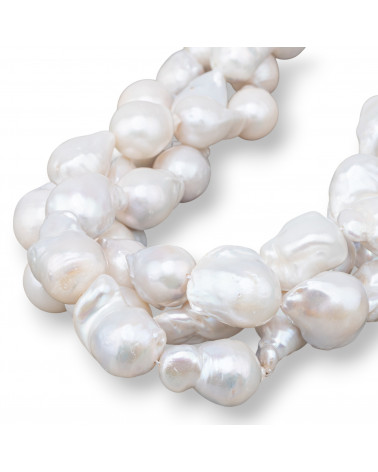 Perle Di Fiume Barocche A Goccia (RLG) 90-100gr Bianco-PERLE BAROCCHE | Worldofjewel.com