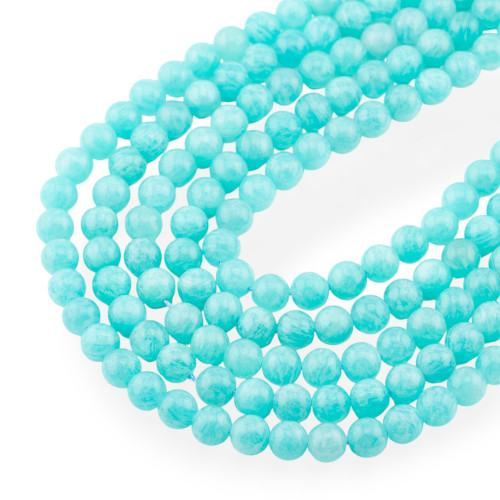 Brins de pierre semi-précieuse de 6 mm | Worldofjewel.com