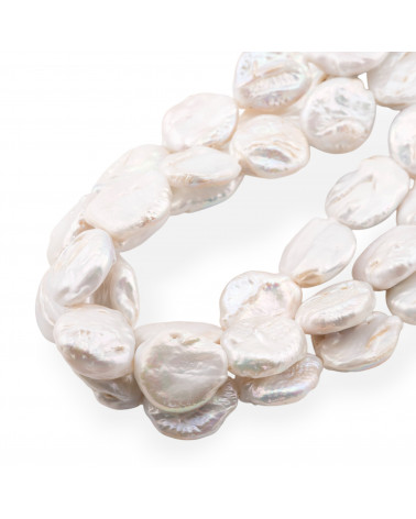 Perle Di Fiume Barocche Piatte (REE) Bianco 80-85gr-PERLE BAROCCHE | Worldofjewel.com