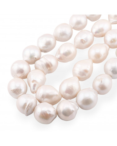 Perle Di Fiume Barocche A Goccia (ALB) 140-150gr Bianco-PERLE BAROCCHE | Worldofjewel.com