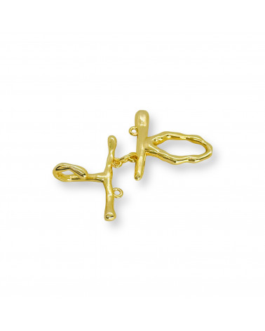 Bronze Hook Clasp 22x36mm 7pcs-BRASS AND BRONZE CLOSURES | Worldofjewel.com