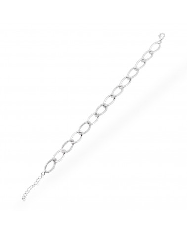 Bracciale In Argento 925 Con Zirconi Pave' 1pz-BRACCIALI DI ARGENTO 925 | Worldofjewel.com