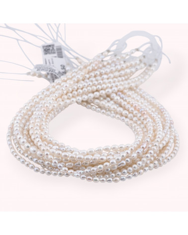 Perle Di Fiume Microperle Chicco Di Riso 4-5mm Bianco-MICROPERLE | Worldofjewel.com