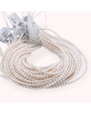 Perle Di Fiume Microperle Chicco Di Riso 4-5mm AA++ Bianco-MICROPERLE | Worldofjewel.com