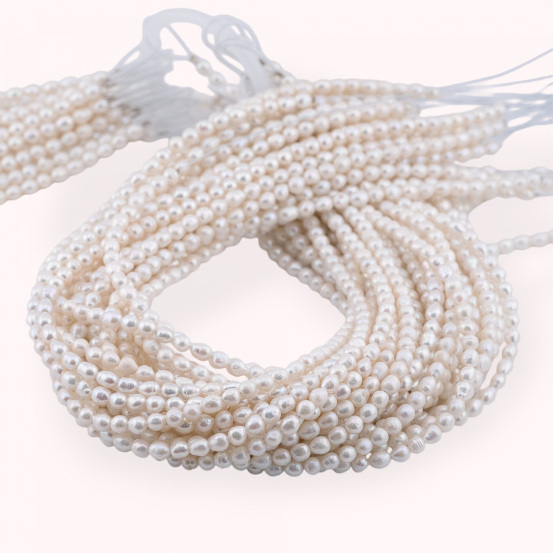 Perle Di Fiume Microperle Chicco Di Riso 5-6mm A++ Bianco-MICROPERLE | Worldofjewel.com