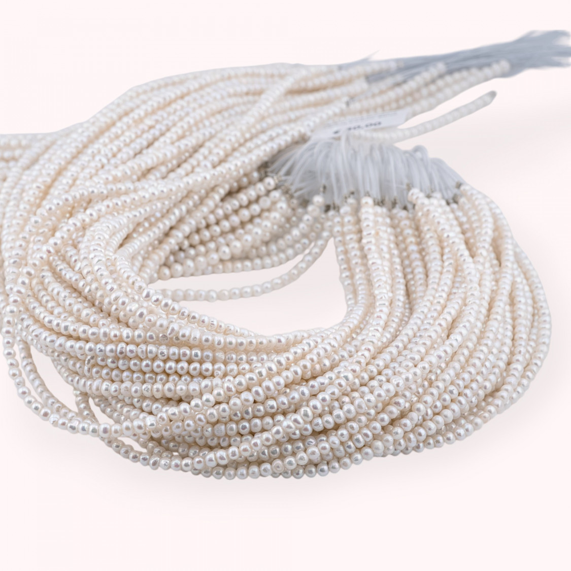 Perle Di Fiume Microperle Cipollina 4-4,5mm Bianco-MICROPERLE | Worldofjewel.com