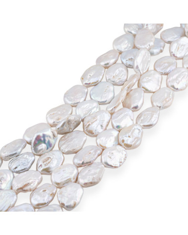 Perle Di Fiume Barocche Piatte (REJ) Bianco 65-70gr-PERLE BAROCCHE | Worldofjewel.com